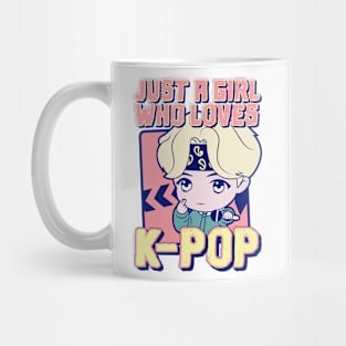 Just A Girl Who Loves KPOP Mug